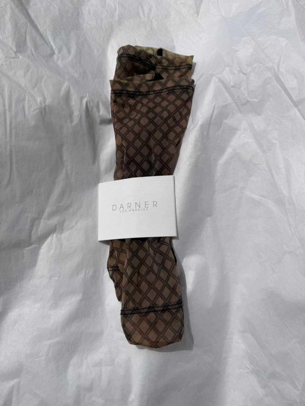 Darner Los Angeles Mesh rhombus Socks